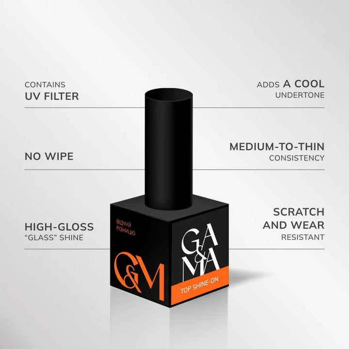 GA&amp;MA Shine - On Top 15 ml - Level Up Beauty Supply