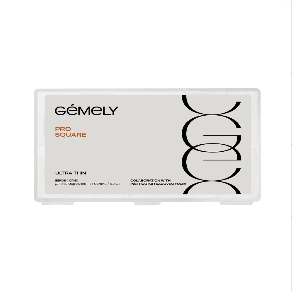 Gemely Dual Forms Square (Ultra thin), 120 pcs - Level Up Beauty Supply