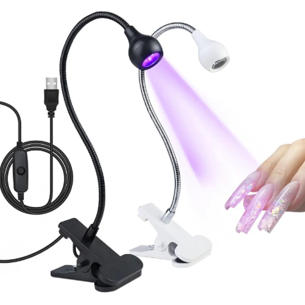 Gooseneck Led Light, Black - Level Up Beauty Supply