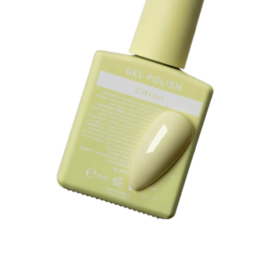 HEYLOVE Gel Polish "Citron", 15 ml (TPO Free) - Level Up Beauty Supply