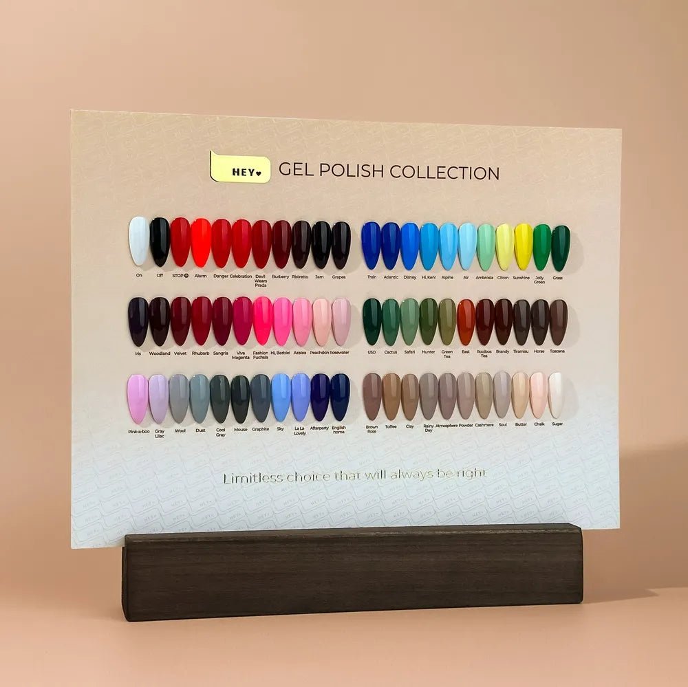 HEYLOVE Gel Polish Collection (66 colors) (TPO Free) - Level Up Beauty Supply