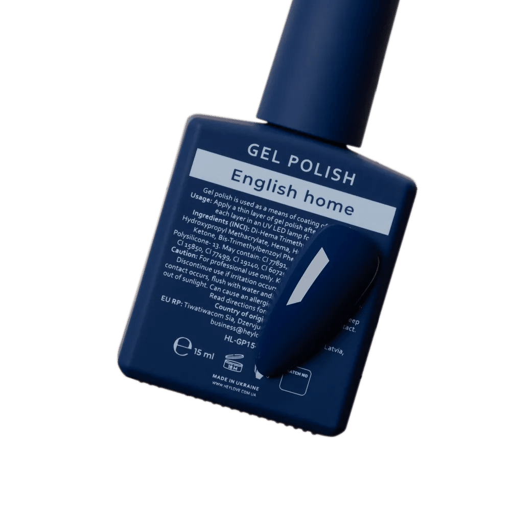 HEYLOVE Gel Polish "English home", 15 ml (TPO Free) - Level Up Beauty Supply