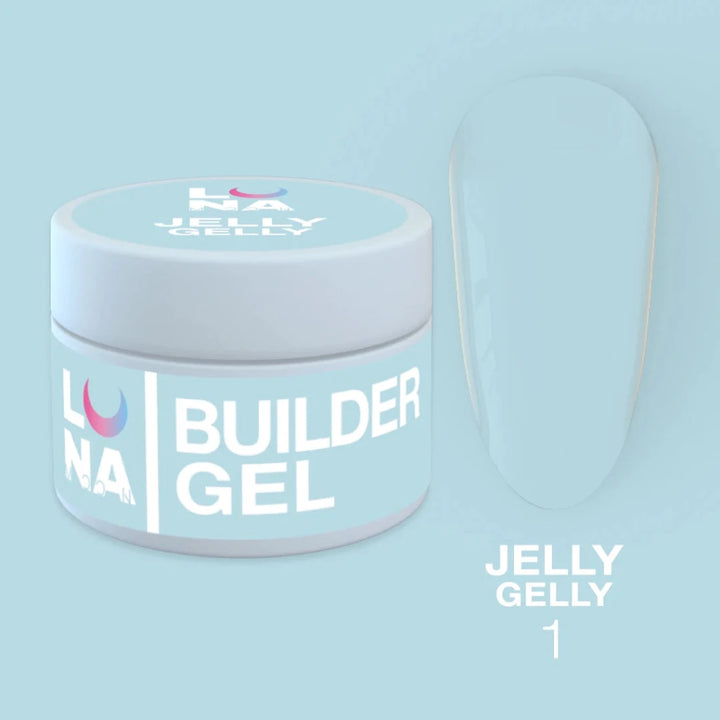 LUNAmoon Builder Gel Jelly Gelly 01 15ml - Level Up Beauty Supply