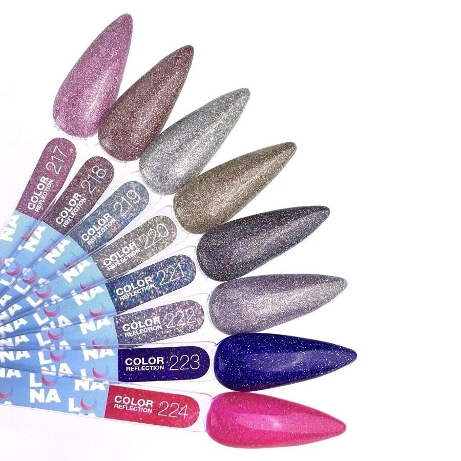 LUNAmoon Colour Gel Polish Reflection 211, 13ml - Level Up Beauty Supply