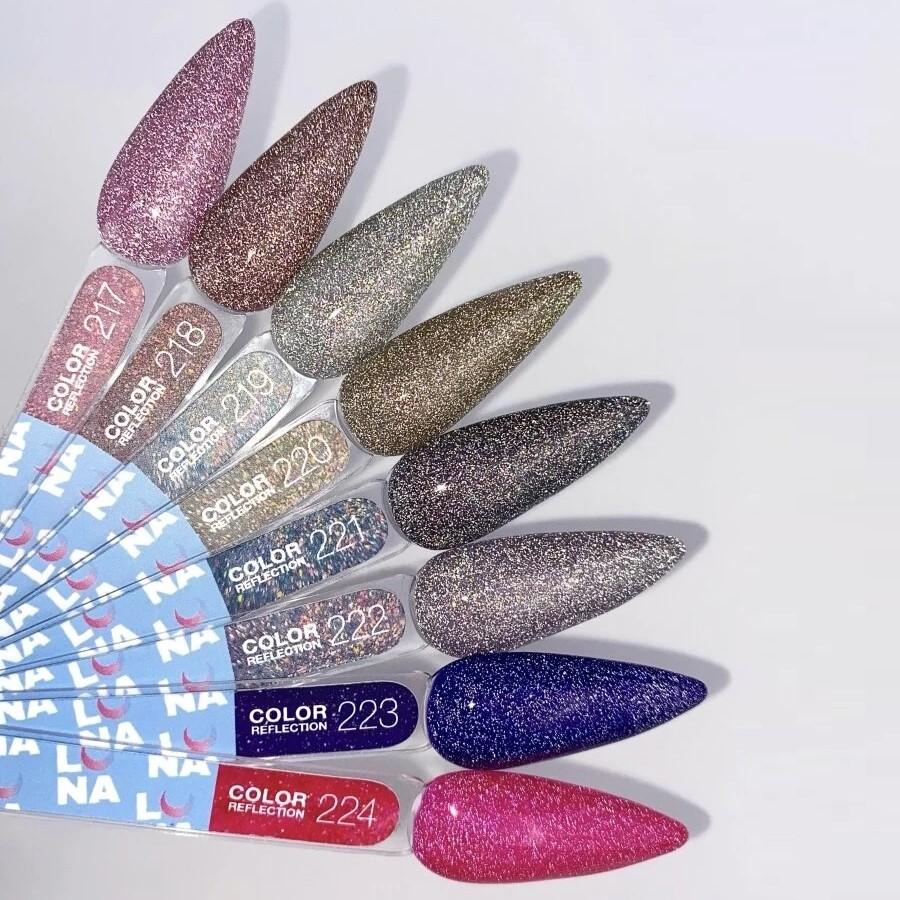LUNAmoon Colour Gel Polish Reflection 211, 13ml - Level Up Beauty Supply