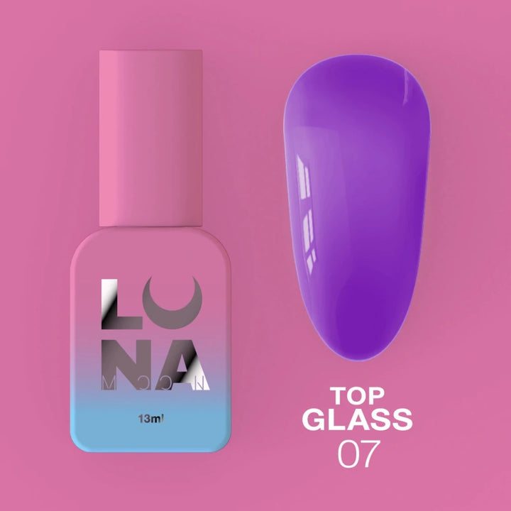 LUNAmoon Colour Top Glass 07, 13ml - Level Up Beauty Supply