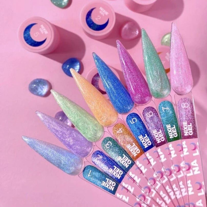 LUNAmoon Glitter Nixie Gel 03, 5ml - Level Up Beauty Supply