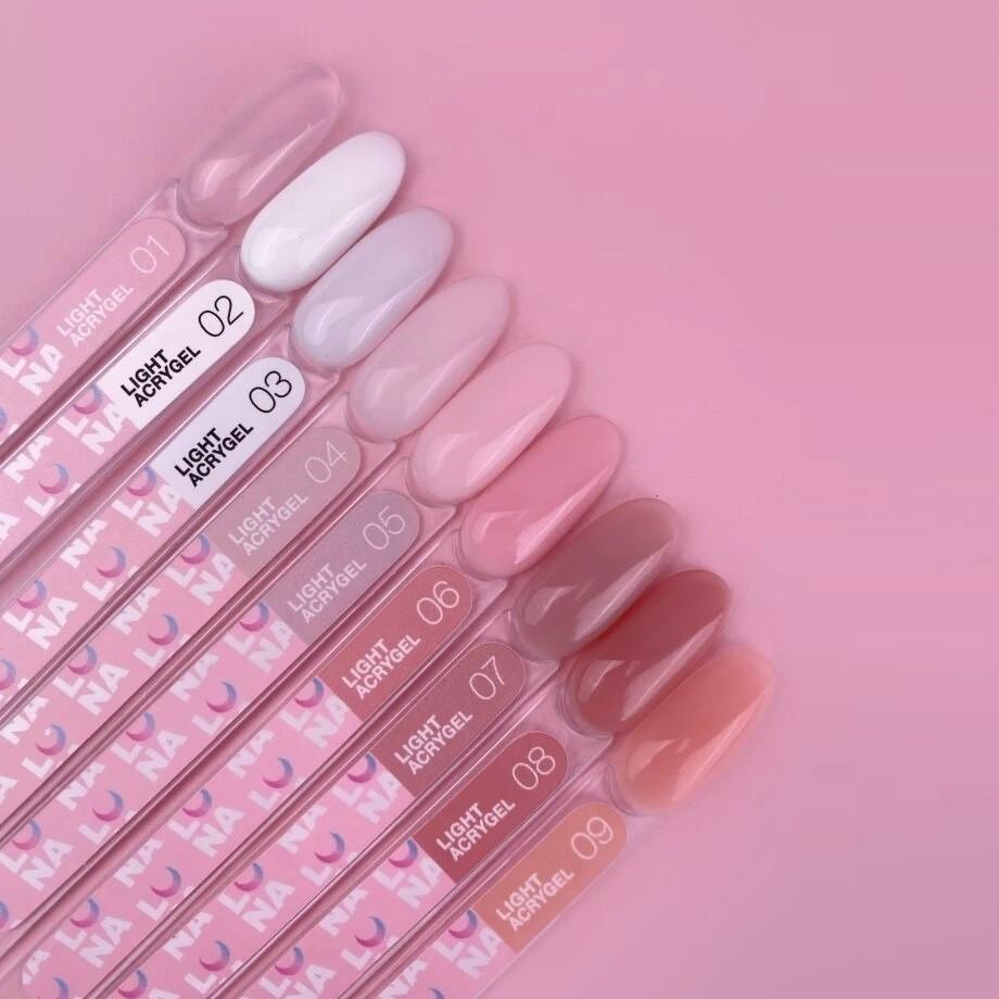 LUNAmoon Liquid Light Acrygel 07, 13ml - Level Up Beauty Supply