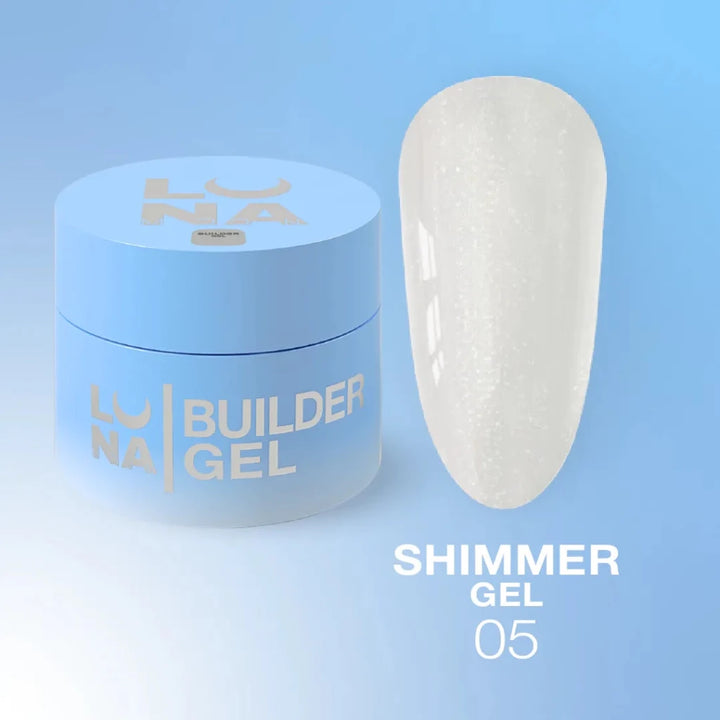 LUNAmoon Builder Gel Shimmer 05 - Level Up Beauty Supply