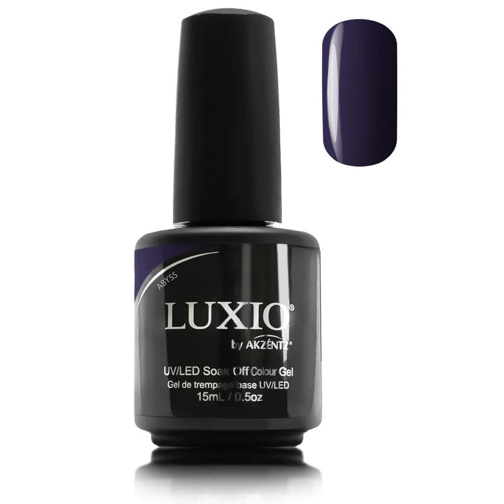 Luxio Colour gel - ABYSS (Opaque) 15ml/.5oz - Level Up Beauty Supply