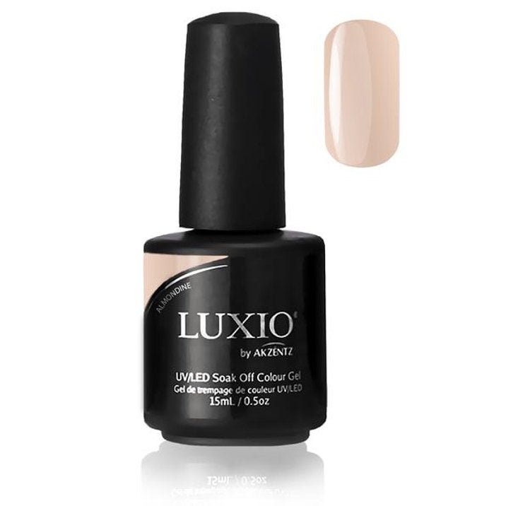 Luxio Colour gel - ALMONDINE (Opaque) 15ml/.5oz - Level Up Beauty Supply
