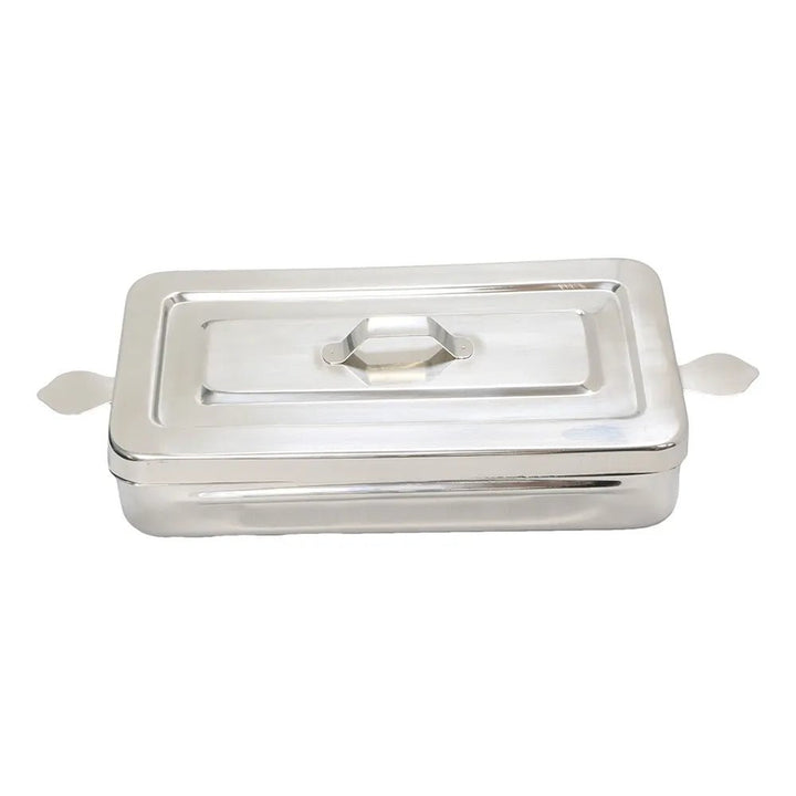 MBI - Instruments Sterilizing Tray with Cover 8" x 4.5" x 2" (MBI - 949) - Level Up Beauty Supply