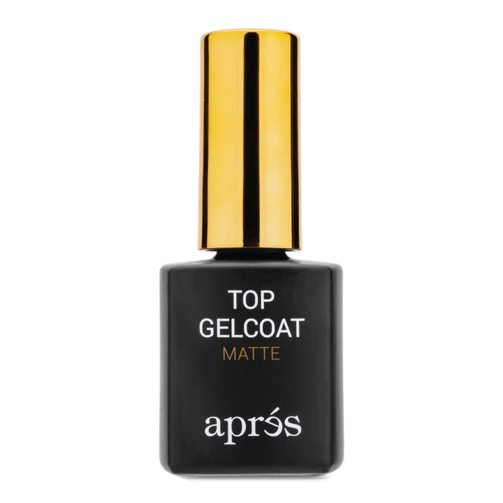 Aprés - Non-Wipe Matte Top Gelcoat, 15ml - Level Up Beauty Supply