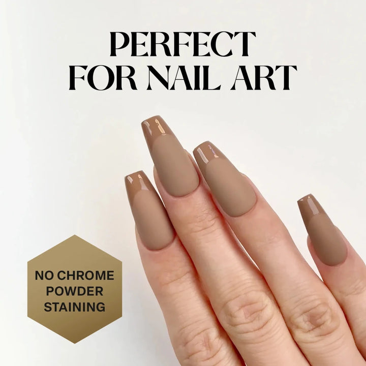 Aprés - Non-Wipe Matte Top Gelcoat, 15ml - Level Up Beauty Supply