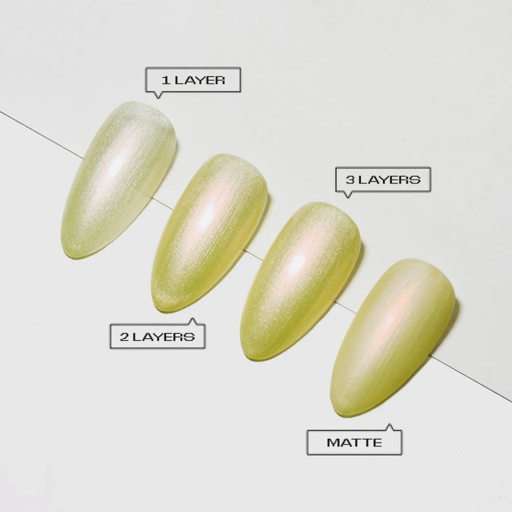 Aprés - Prismatic color gel polish "Limenapped", P13(HEMA/TPO/TMPTA-Free), 10ml - Level Up Beauty Supply