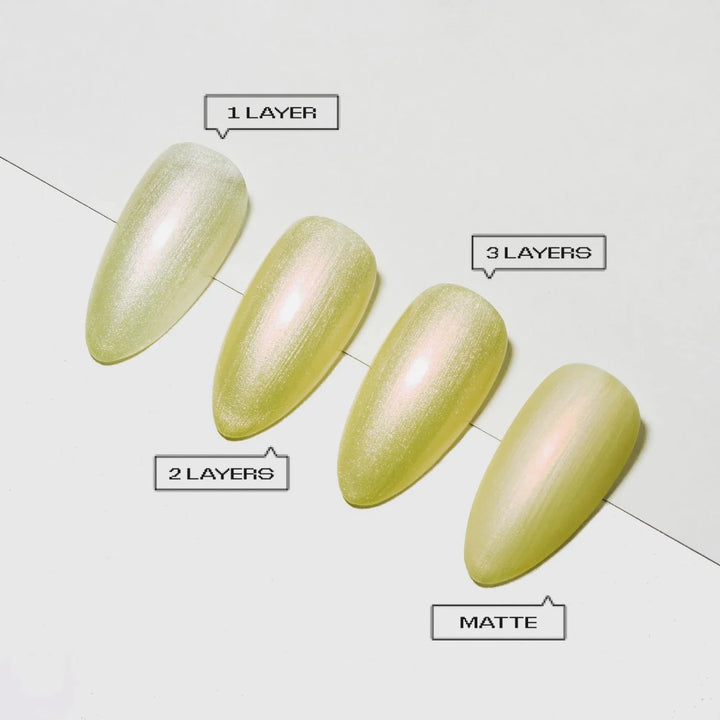 Aprés - Prismatic color gel polish "Limenapped", P13(HEMA/TPO/TMPTA-Free), 10ml - Level Up Beauty Supply
