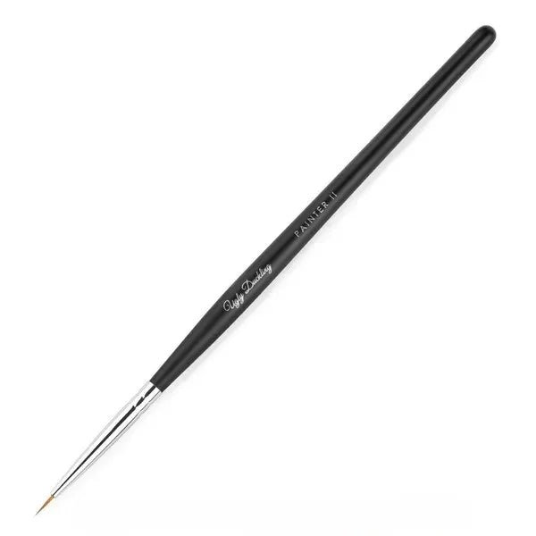 Ugly Duckling Painter II Brush with Matte Black Wood Handle - Level Up Beauty Supply