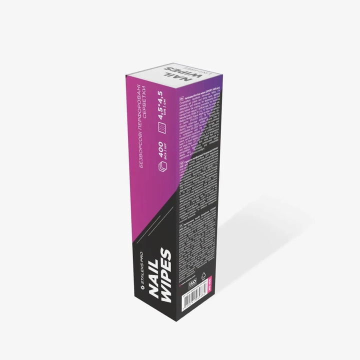 STALEKS Lint Free Wipes Pink, 400pcs - Level Up Beauty Supply