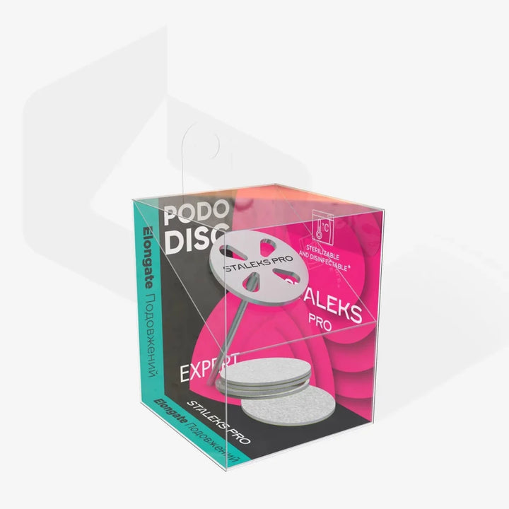 STALEKS PRO Elongated Pedicure PODODISC M EXPERT Set (20 mm) - Level Up Beauty Supply