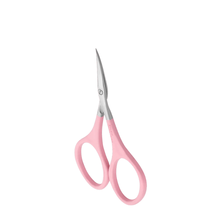 STALEKS Pink Cuticle Scissors BEAUTY &amp; CARE 11 TYPE 1 - Level Up Beauty Supply