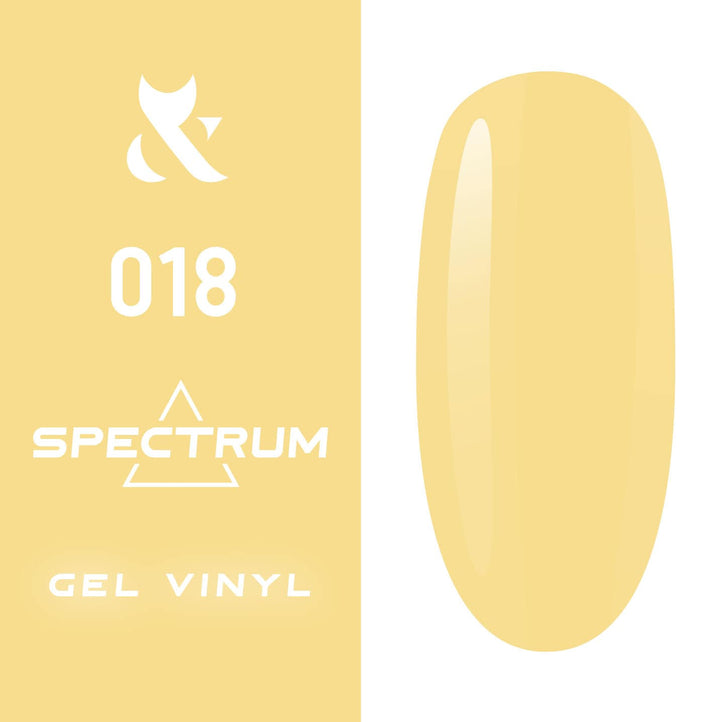 F.O.X gel-polish gold Spectrum 018 - Level Up Beauty Supply