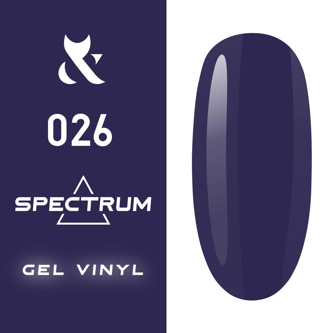 F.O.X gel-polish gold Spectrum 026 - Level Up Beauty Supply