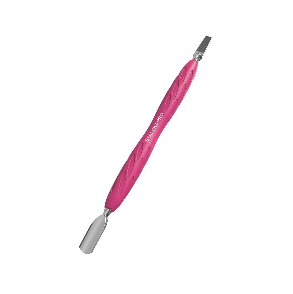 Staleks Pro UNIQ 10 Type 5 Pusher with Silicone Handle (PQ - 10/5) - Level Up Beauty Supply