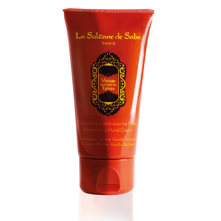 Sultane De Saba - Moisturizing Hand Cream Oriental Ayurvedic - Amber Vanilla Patchouli, 50ml - Level Up Beauty Supply