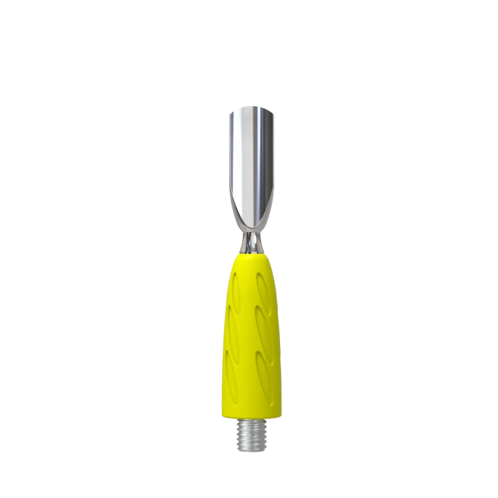 Staleks Interchangeable Attachment Combo UNIQ 16 rounded narrow pusher (yellow) - Level Up Beauty Supply