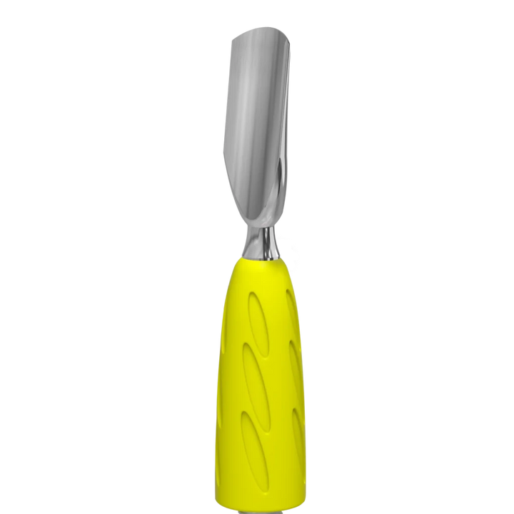Staleks Interchangeable Attachment Combo UNIQ 16 rounded narrow pusher (yellow) - Level Up Beauty Supply