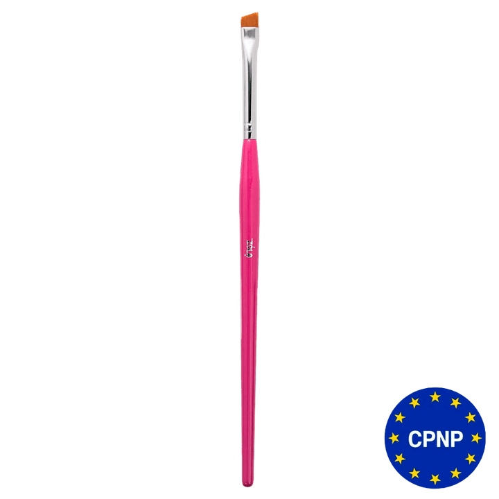 ZOLA - Narrow angled brush for professional eyebrow shaping 06 - Level Up Beauty Supply