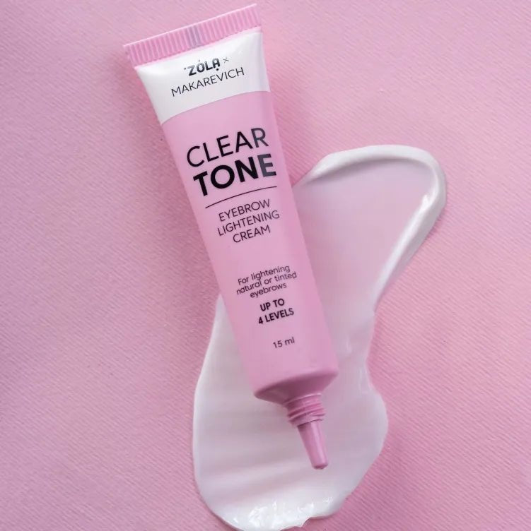 ZOLA x Makarevich Eyebrow lightening cream CLEAR TONE 15ml - Level Up Beauty Supply