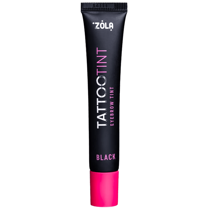ZOLA Tint for eyebrows and eyelashes TATTOO TINT Black 15 ml - Level Up Beauty Supply