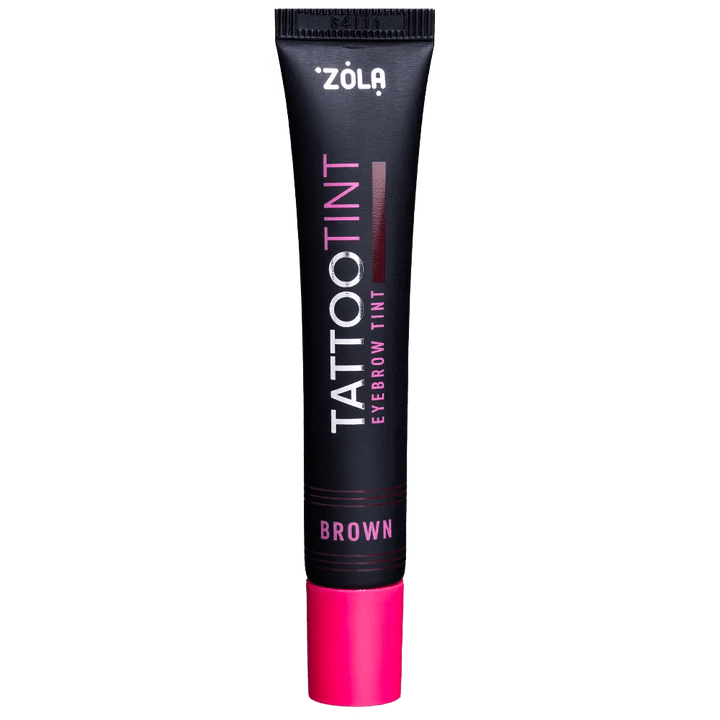 ZOLA Tint for eyebrows and eyelashes TATTOO TINT Brown 15 ml - Level Up Beauty Supply