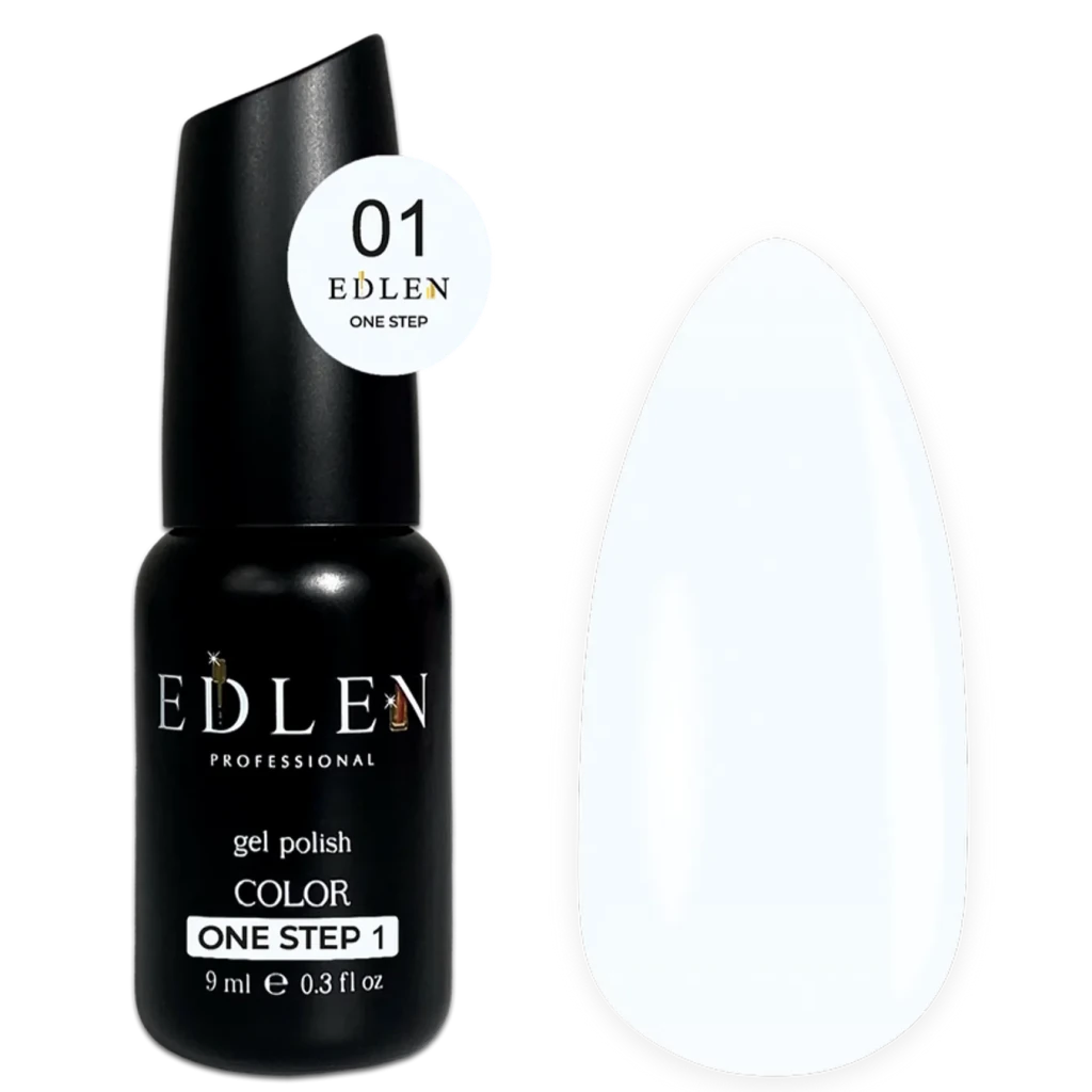Edlen - One Step Gel Polish 01, 9 ml - Level Up Beauty Supply