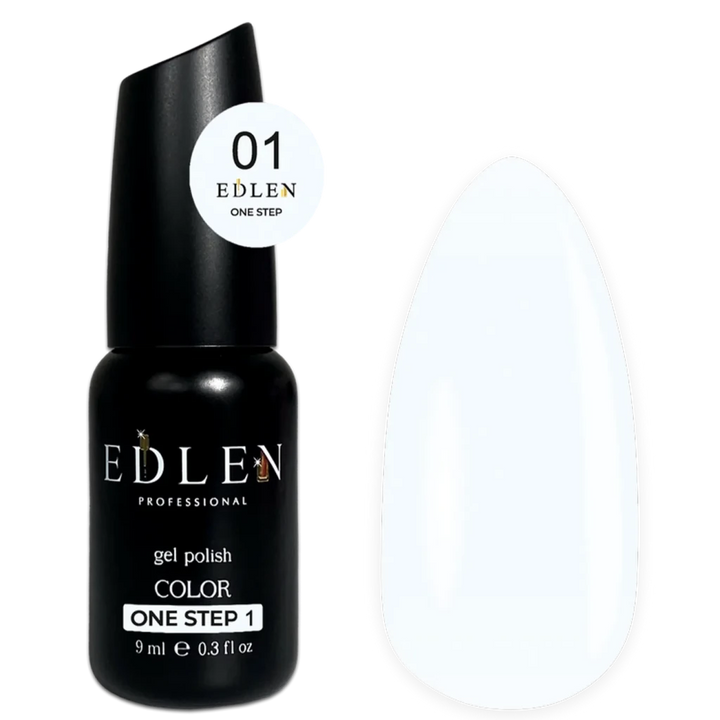 Edlen - One Step Gel Polish 01, 9 ml - Level Up Beauty Supply