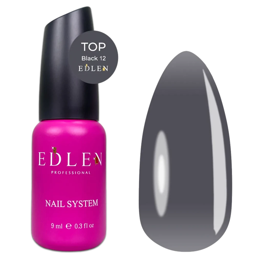EDLEN - Top 12 Black, 9ml - Level Up Beauty Supply