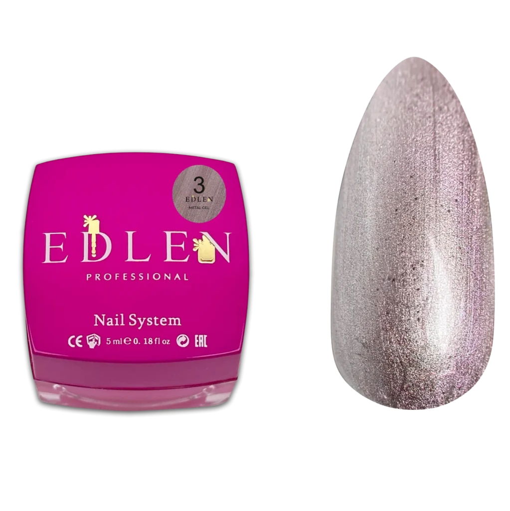 Edlen - Metal Gel Paint 03, 5 ml - Level Up Beauty Supply