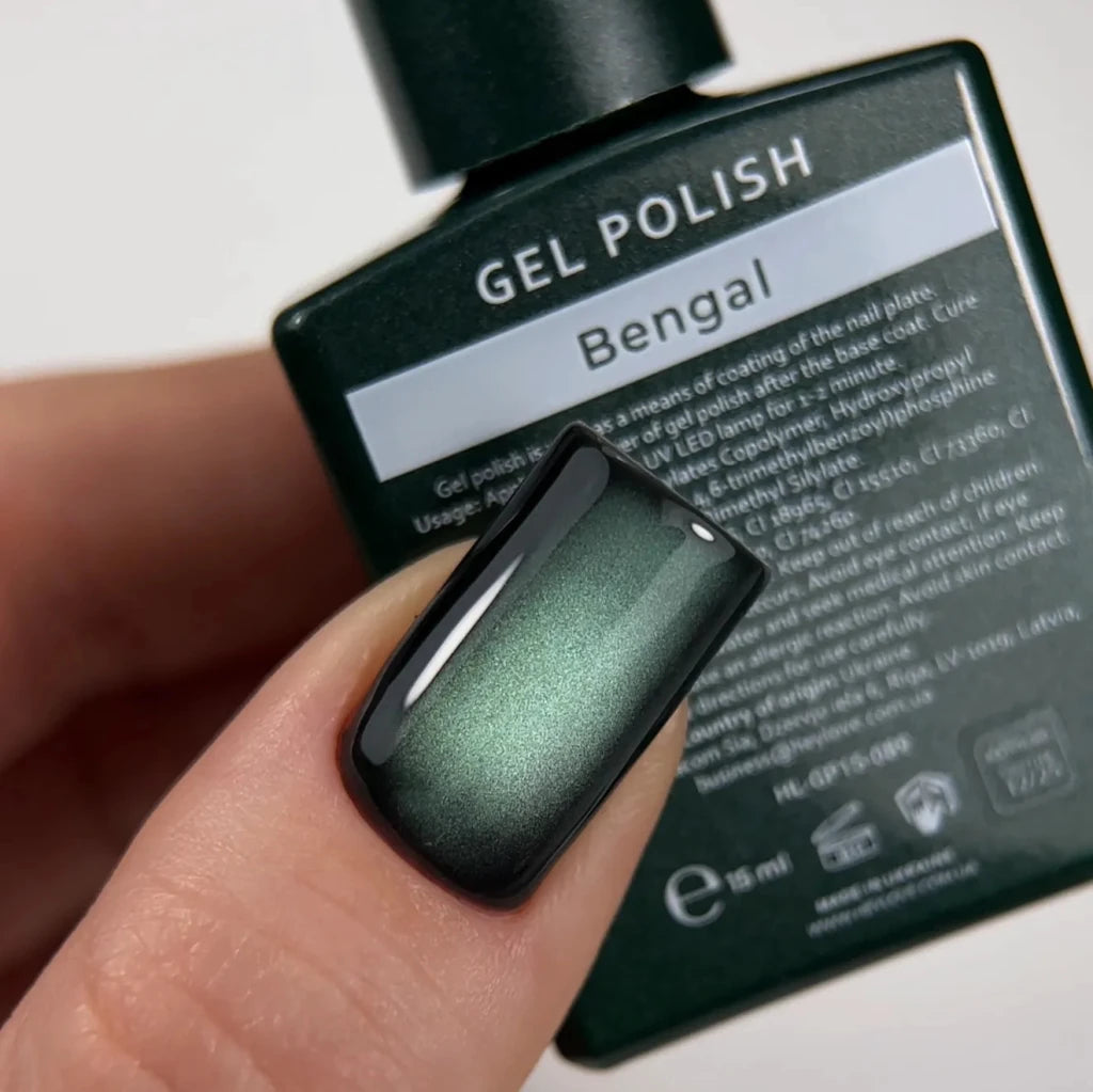 HEYLOVE - Cat Eye Gel Polish "Bengal", 15 ml (TPO Free) - Level Up Beauty Supply