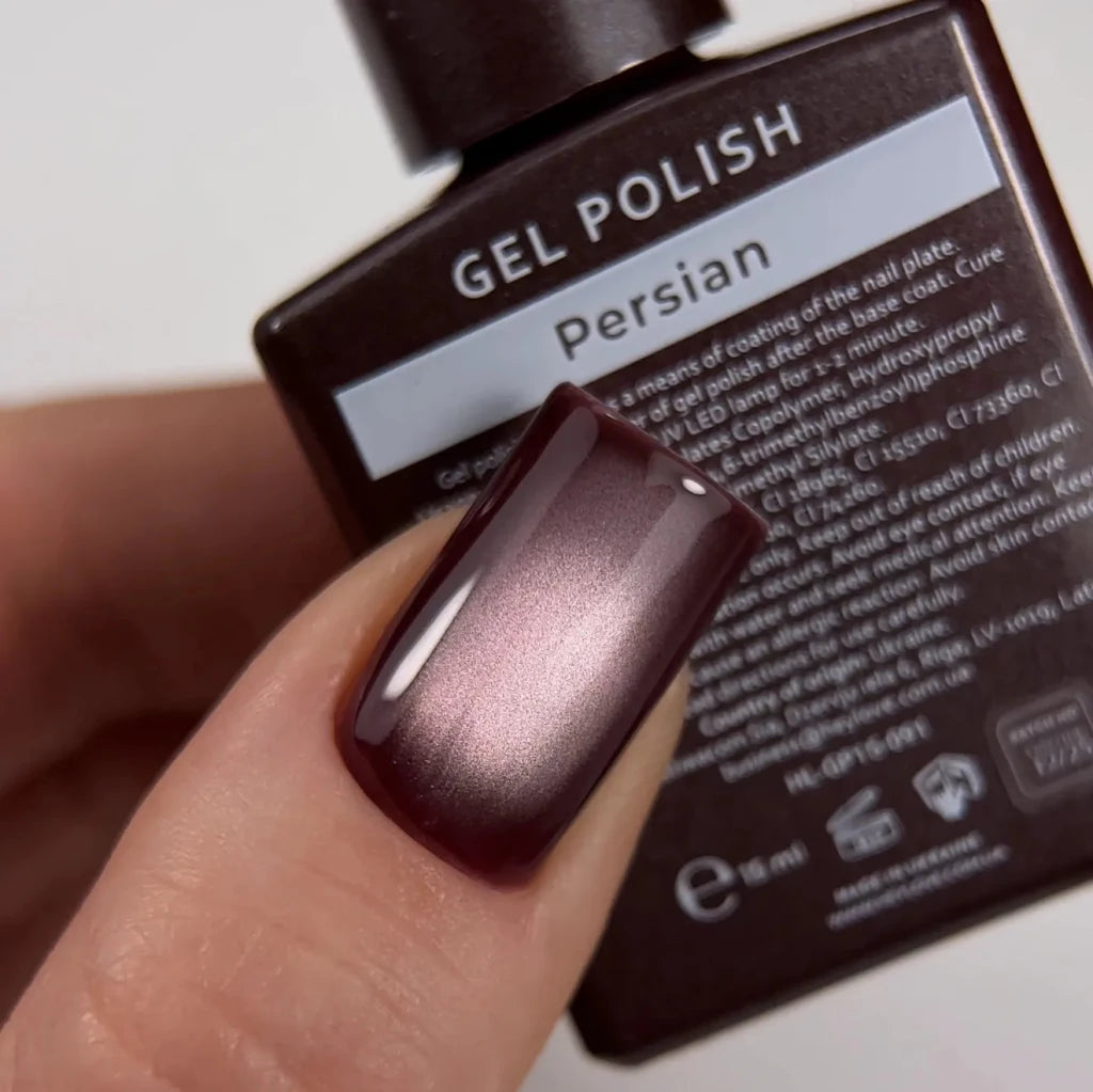 HEYLOVE - Cat Eye Gel Polish "Persian", 15 ml (TPO Free) - Level Up Beauty Supply