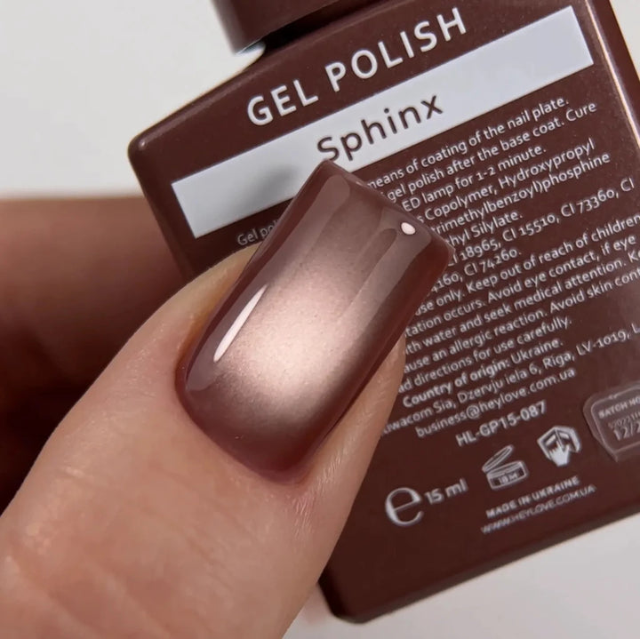 HEYLOVE - Cat Eye Gel Polish "Sphinx", 15 ml (TPO Free) - Level Up Beauty Supply