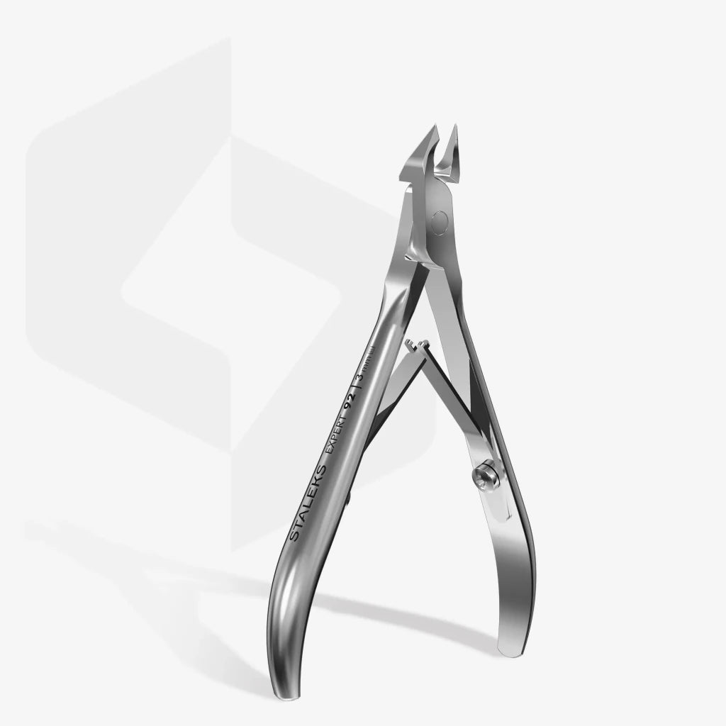 STALEKS Cuticle Nippers EXPERT 92, 3 mm - Level Up Beauty Supply