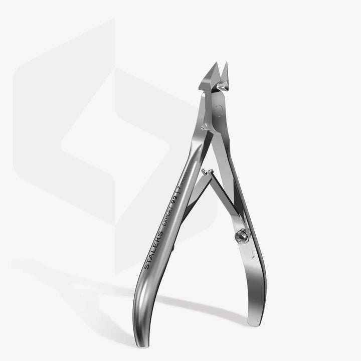 STALEKS Cuticle Nippers EXPERT 92, 7 mm - Level Up Beauty Supply