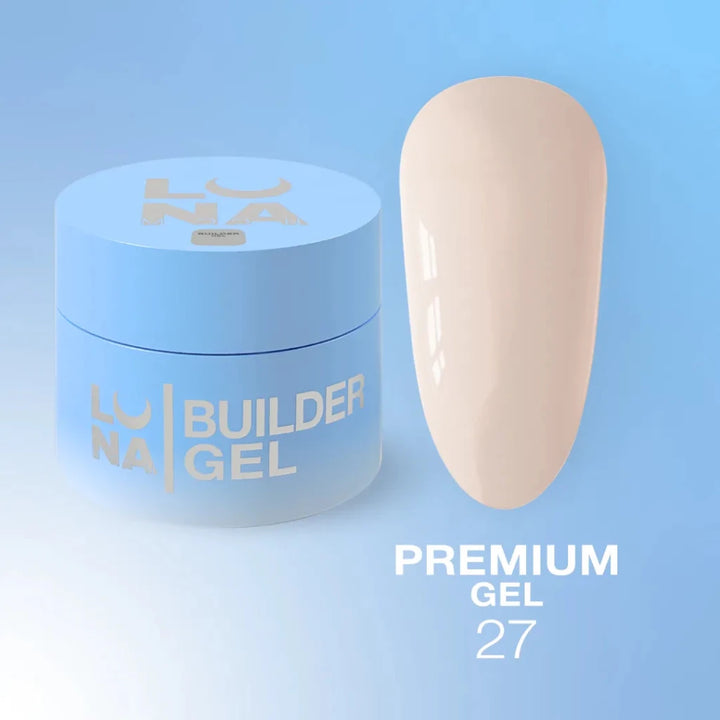 LUNAmoon Builder Gel Premium 27 - Level Up Beauty Supply