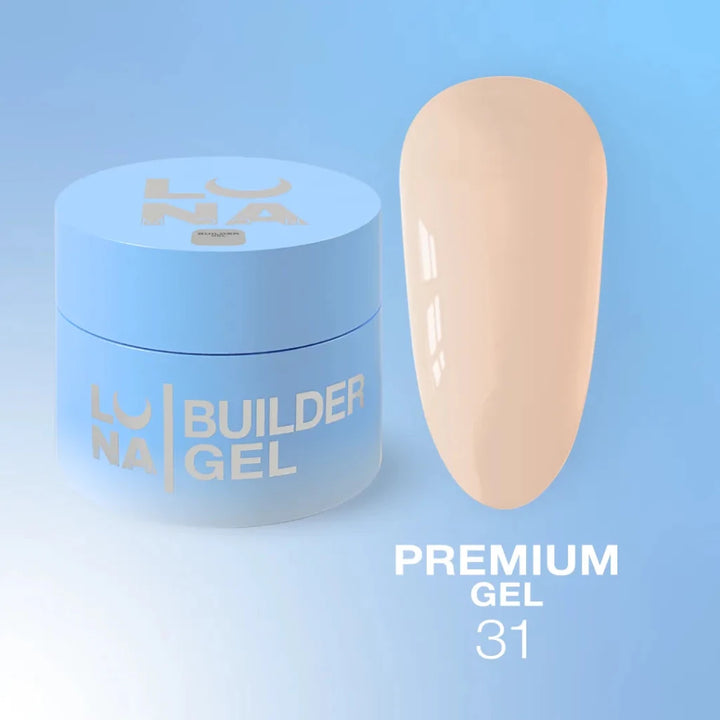 LUNAmoon Builder Gel Premium 31 - Level Up Beauty Supply