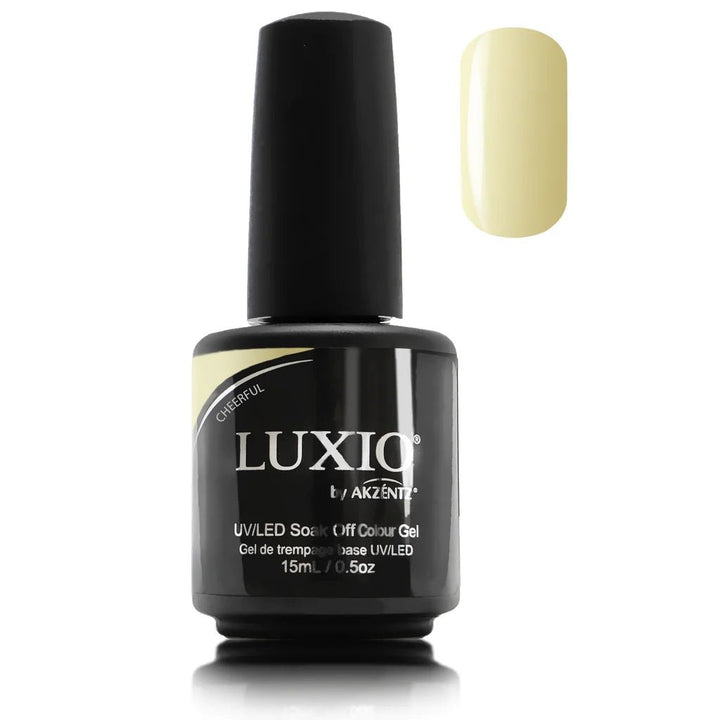 Luxio Colour gel - CHEERFUL (Opaque) 15ml/.5oz - Level Up Beauty Supply