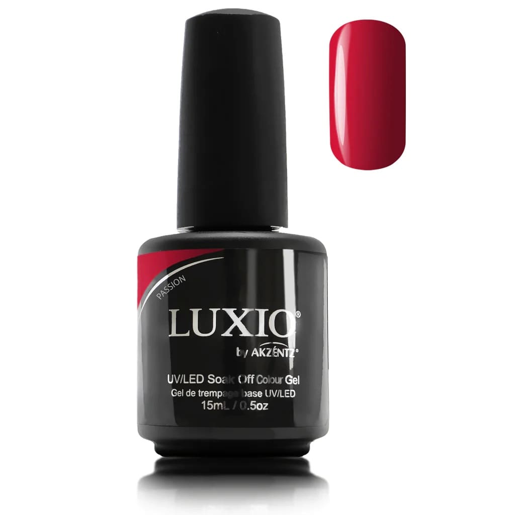 Luxio Colour gel - PASSION (Semi-Opaque) 15ml/.5oz - Level Up Beauty Supply