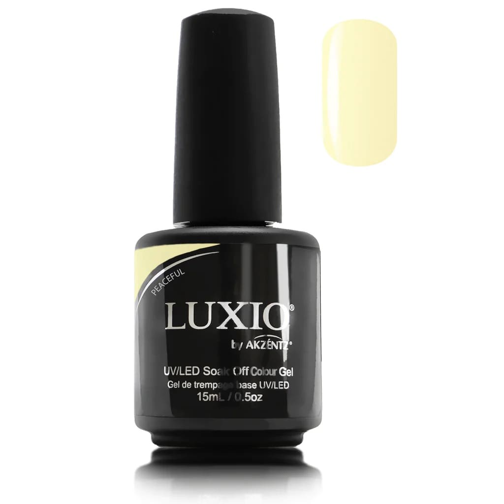 Luxio Colour gel - PEACEFUL (Opaque) 15ml/.5oz - Level Up Beauty Supply