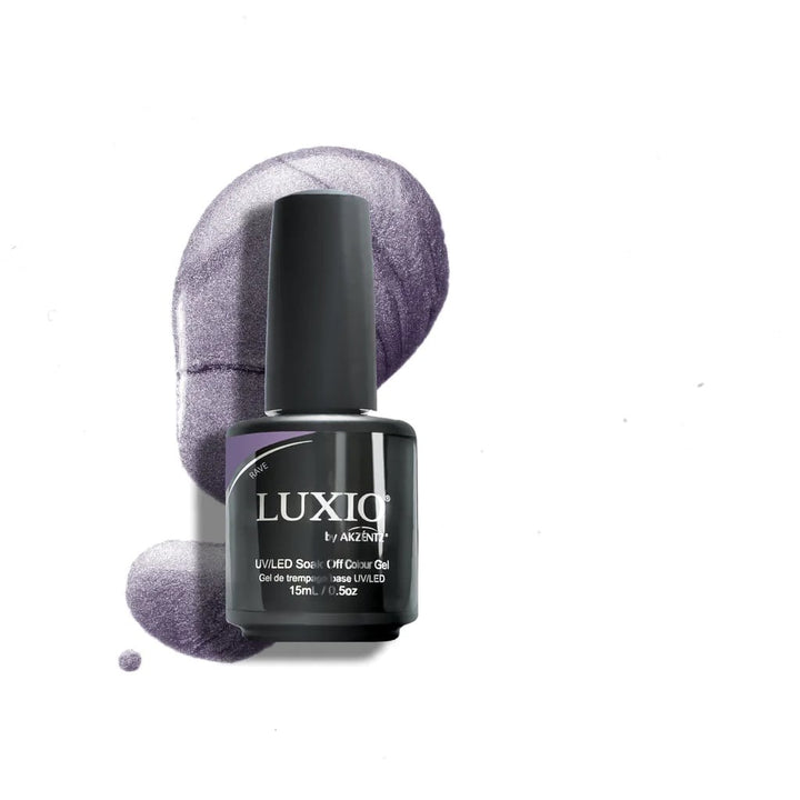 Luxio Colour gel - RAVE (Metallic), 15ml/.5oz - Level Up Beauty Supply