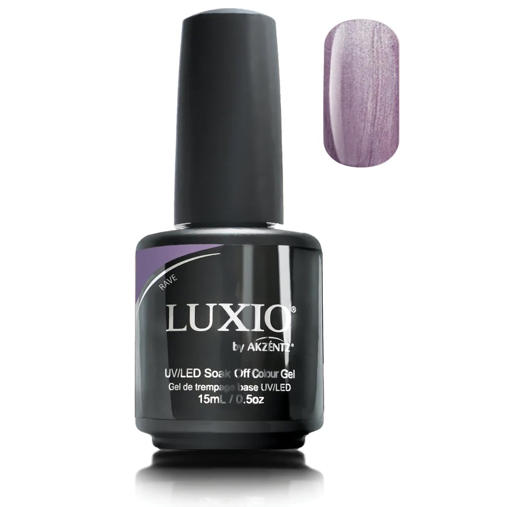 Luxio Colour gel - RAVE (Metallic), 15ml/.5oz - Level Up Beauty Supply